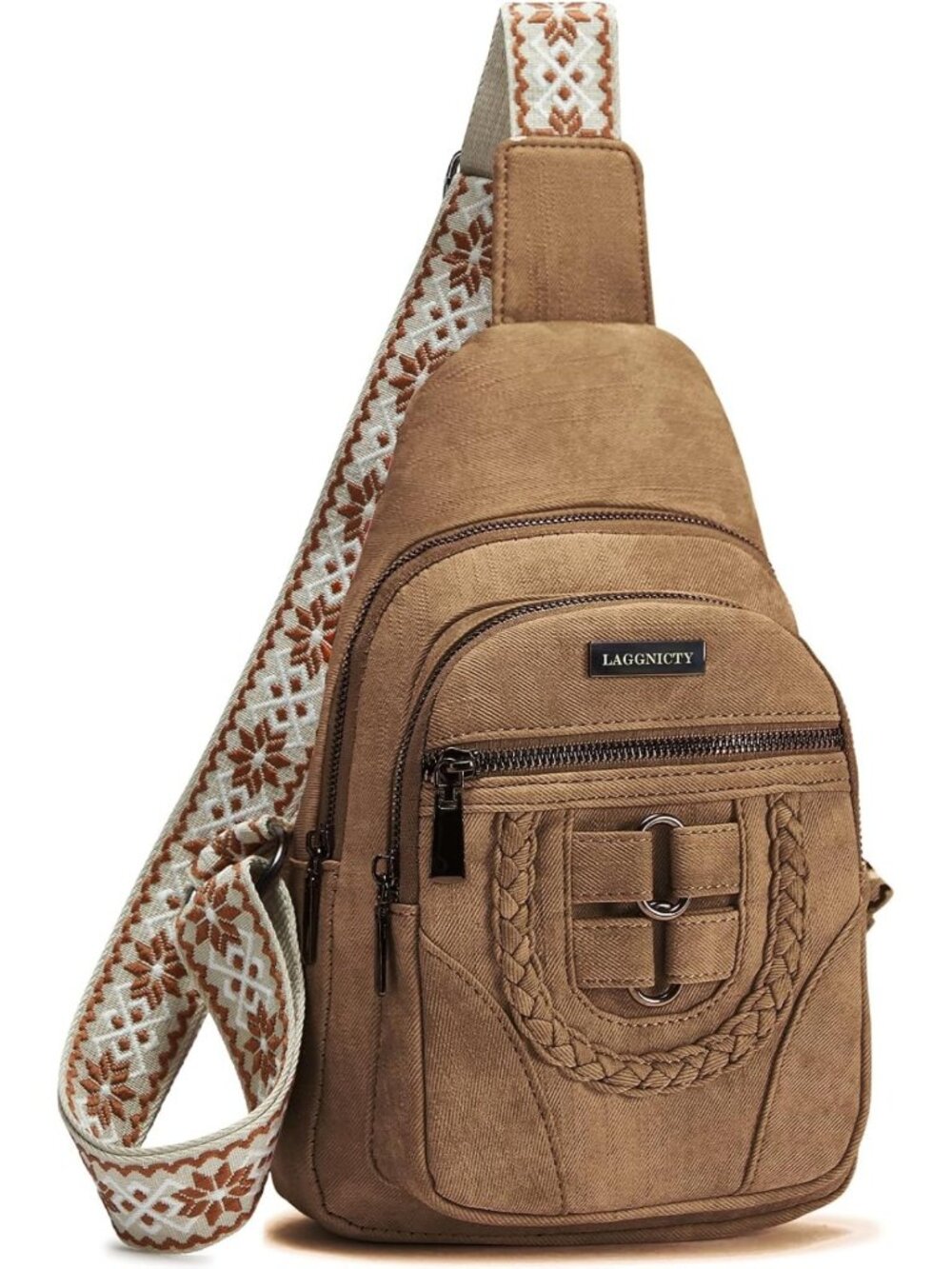 Boho Sling Crossbody Bag for Women | Medium Size Stylish Purse, Perfect for